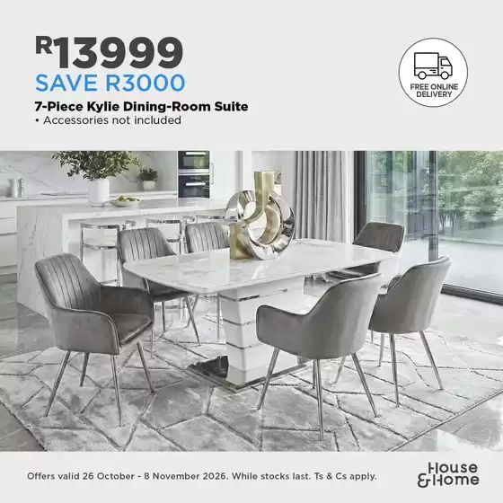 House & Home catalogue | Attractive special offers for everyone | 2026-10-26T00:00:00.000Z - 2026-11-08T00:00:00.000Z