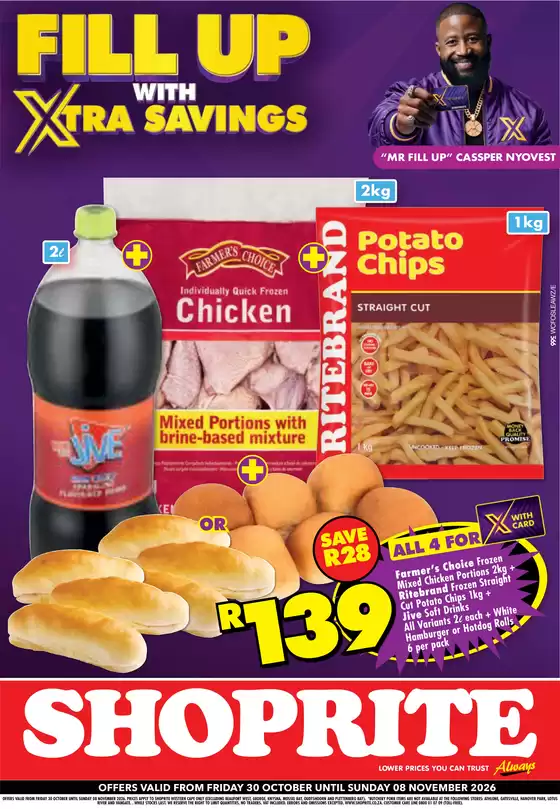 Shoprite catalogue in Alberton | Shoprite Xtra Savings Western Cape 30 October - 8 November | 2026-10-29T00:00:00.000Z - 2026-11-08T00:00:00.000Z