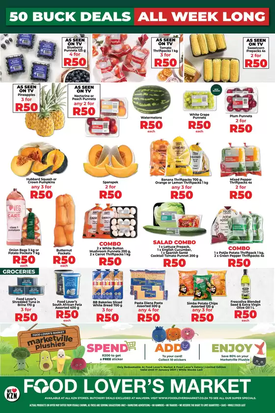 Food Lover's Market catalogue | Kwa-Zulu-Natal - R50 Buck Week - 2 - 8 November 2026 | 2026-11-01T00:00:00.000Z - 2026-11-08T00:00:00.000Z