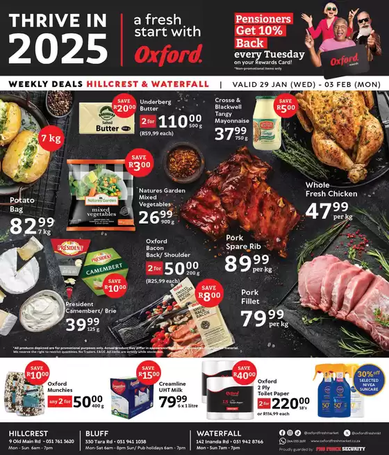 Oxford Freshmarket in Hillcrest January Specials & Deals Tiendeo