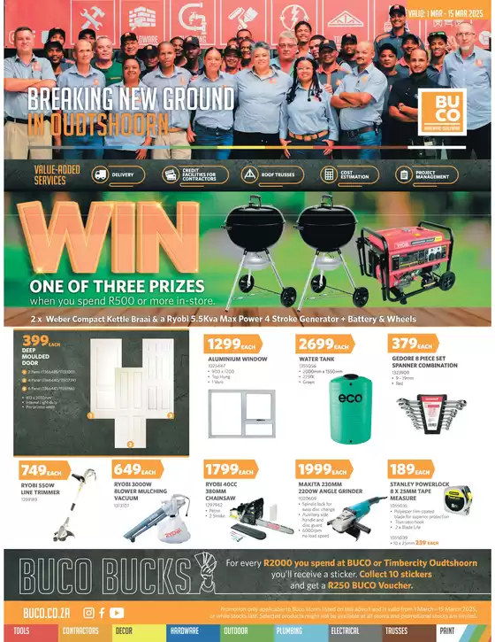 BUCO Catalogues & Specials March Tiendeo