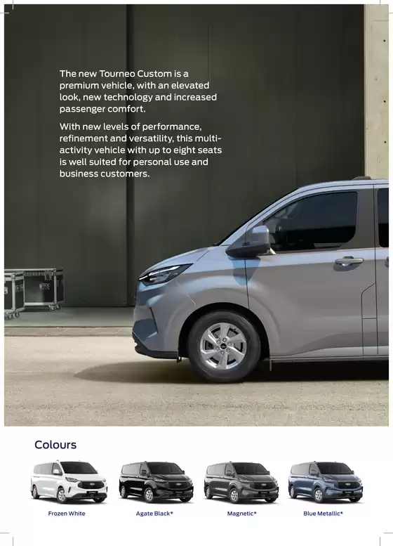Ford New Tourneo Custom - Brochure