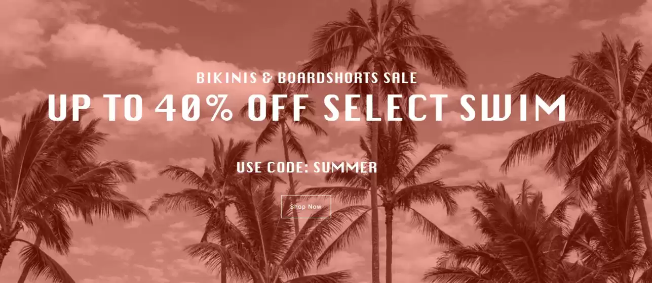 Special Offers use code:SUMMER