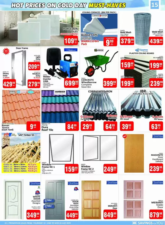Discover attractive offers