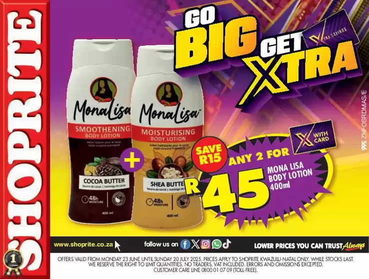 Exclusive deals and bargains
