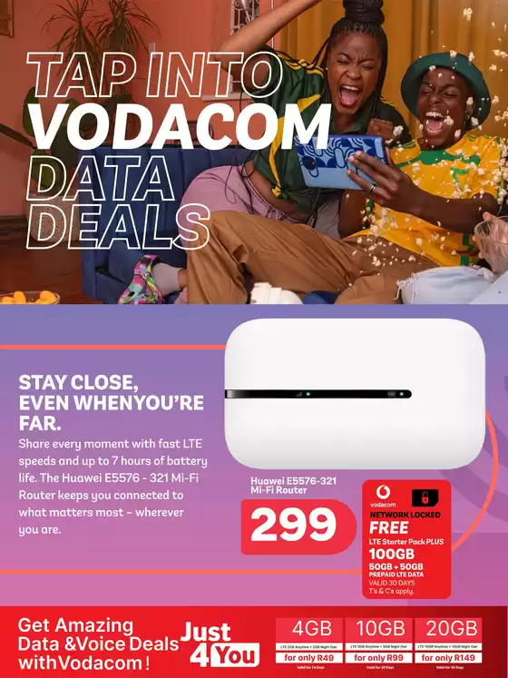 More value, more vibes with Vodacom