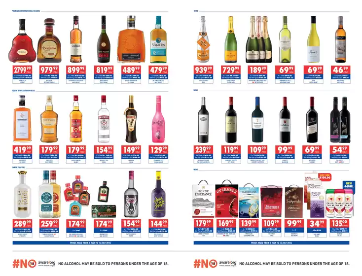 Ultra Liquors Sale