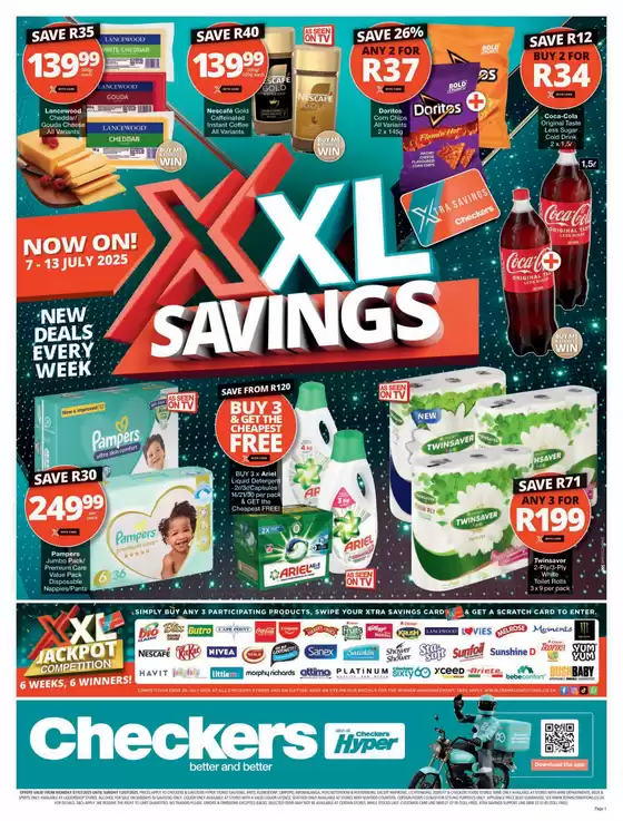 Checkers XXL Savings Week 5 Deals Gauteng 7 July