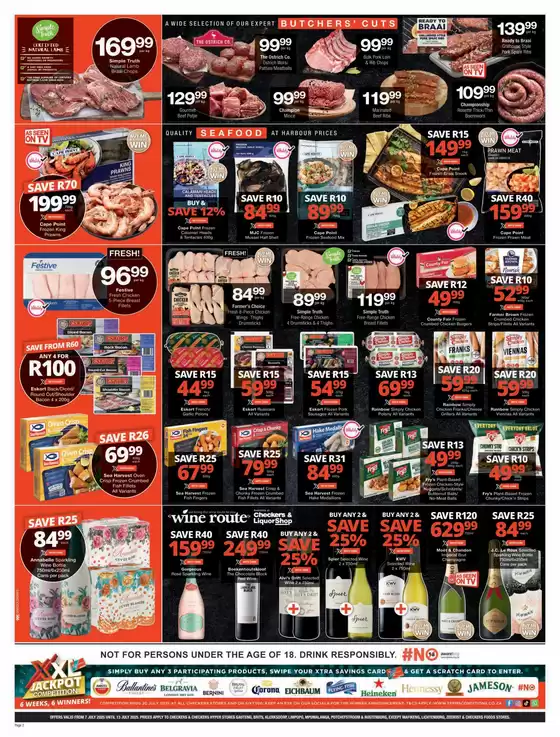Checkers XXL Savings Week 5 Deals Gauteng 7 July