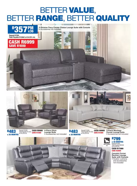 Latest deals OK Furniture