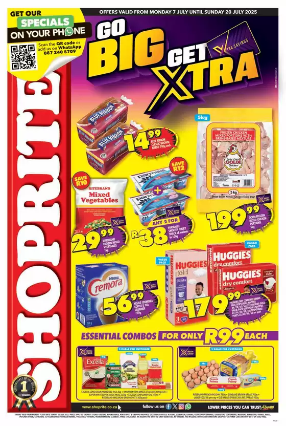 Shoprite Xtra Savings Gauteng 7 July - 20 July