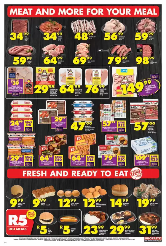 Shoprite Xtra Savings Gauteng 7 July - 20 July