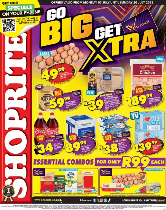 Shoprite Xtra Savings Eastern Cape 7 July - 20 July 