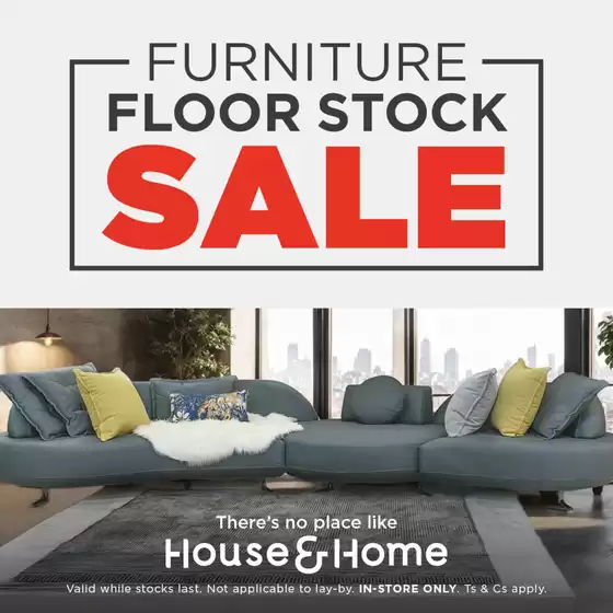 House & Home weekly specials