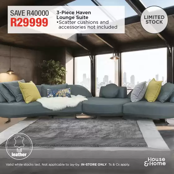 House & Home weekly specials