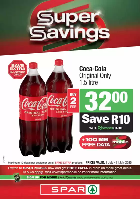 Specials Spar