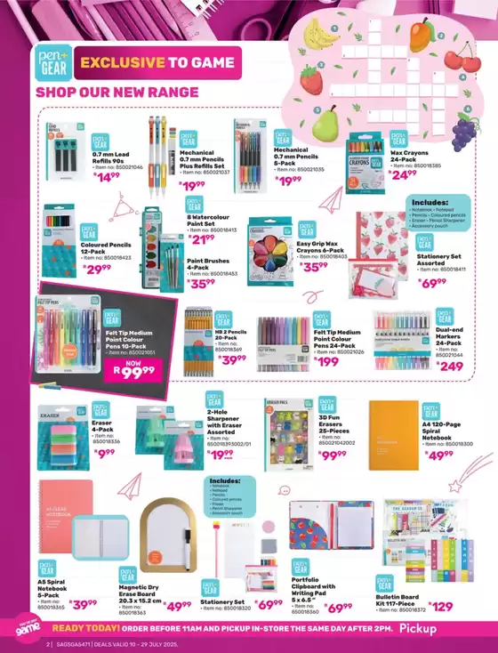 Top deals for all customers