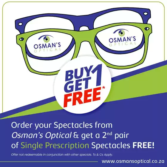 Buy 1 Get 1 Free