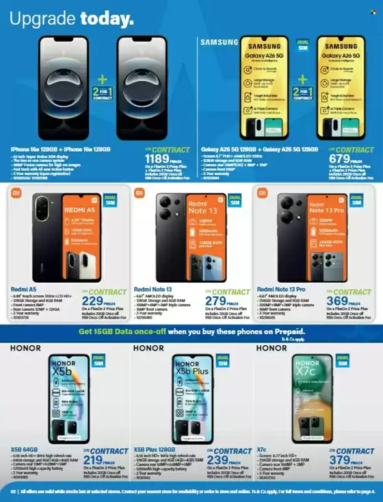 Deals On Contract With Telkom