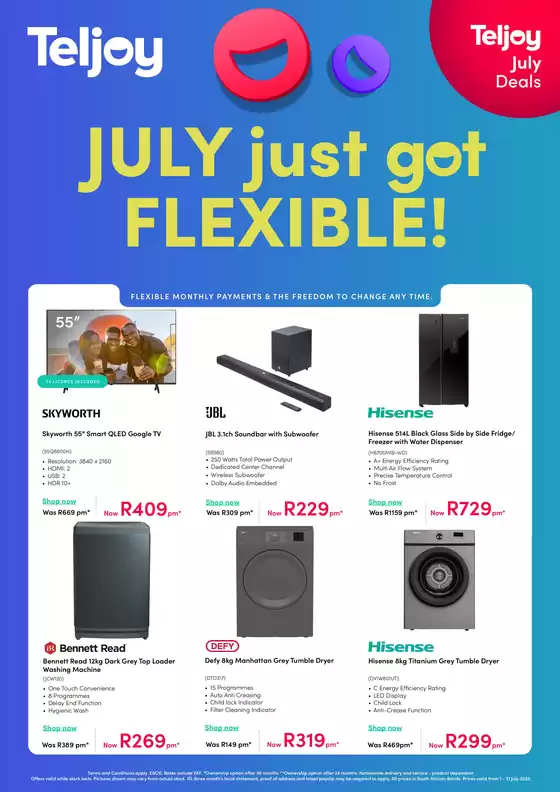 July Just Got Flexible!