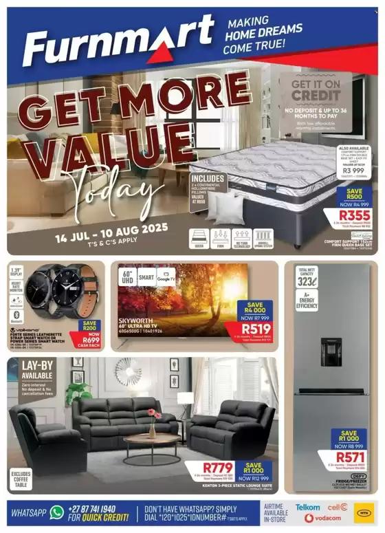 Get More Value Today