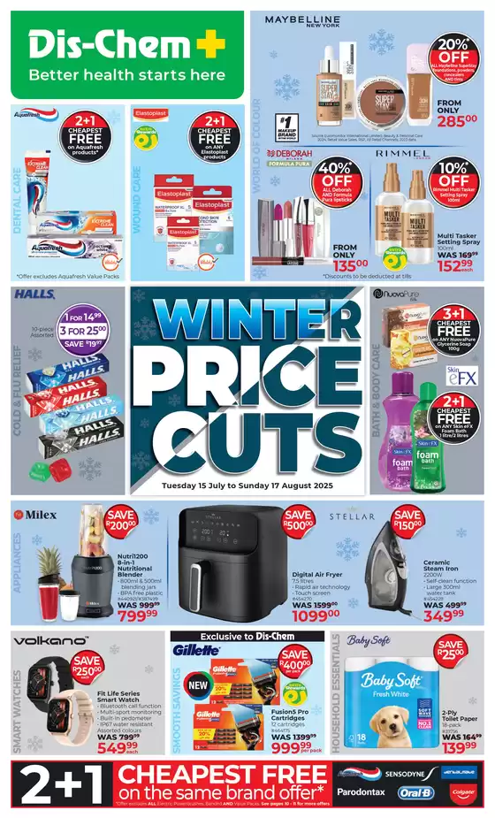 Winter Price Cuts