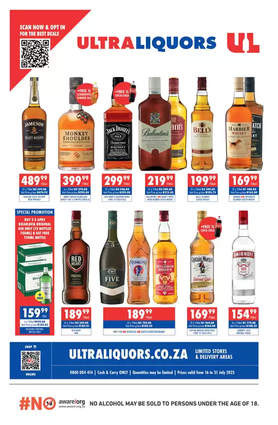 Ultra Liquors Promo