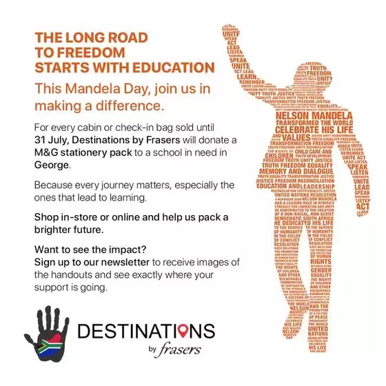 The long road to freedom starts with education