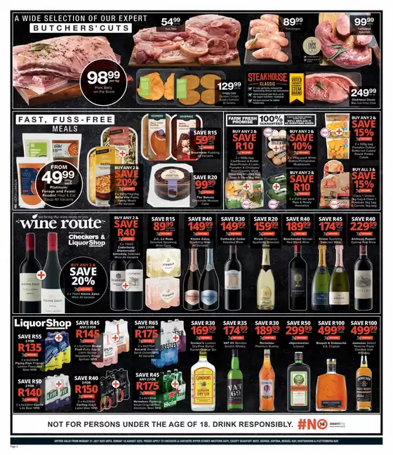 Checkers July Month-End Promotion Western Cape 21 July