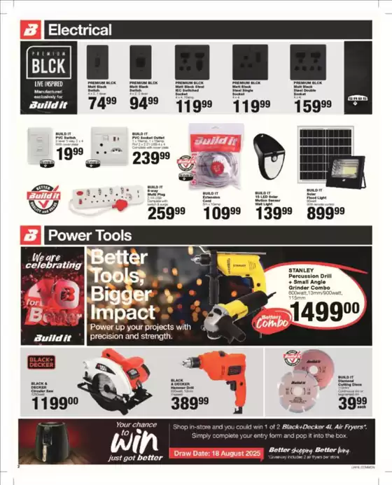 Exclusive bargains