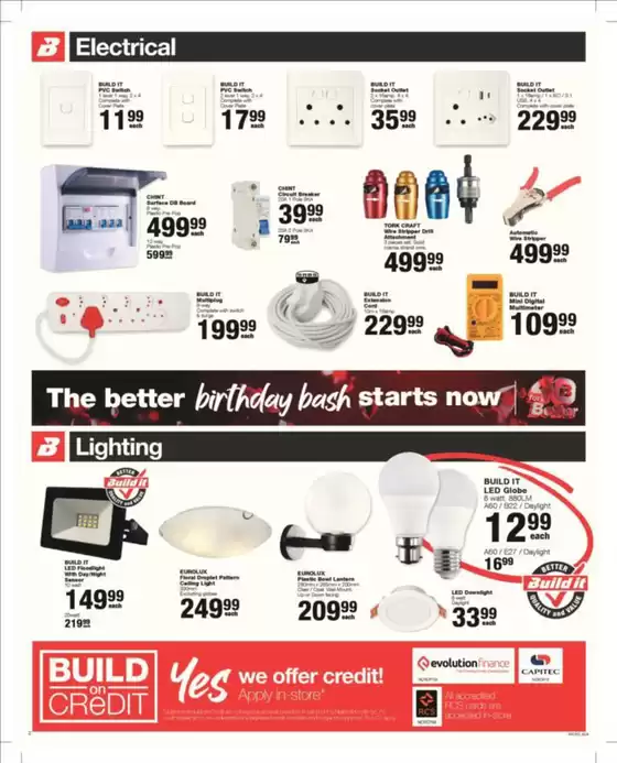 Attractive special offers for everyone