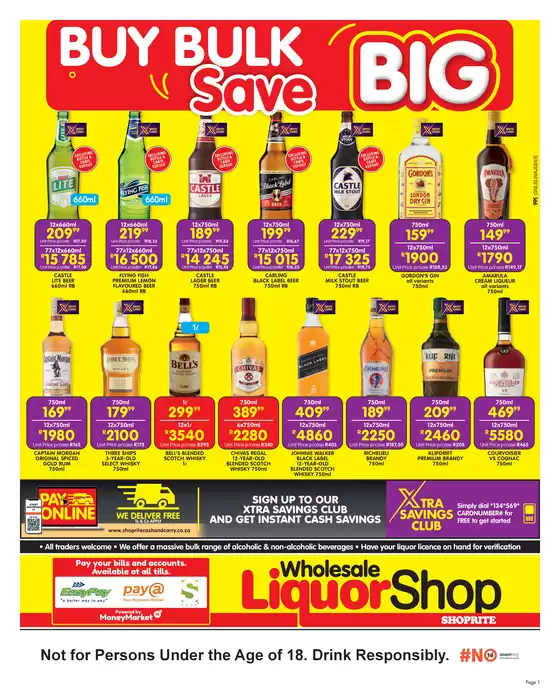 Shoprite LiquorShop weekly specials