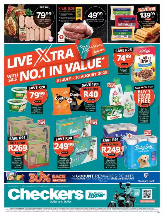 Checkers July Month-End Promotion Gauteng 21 July