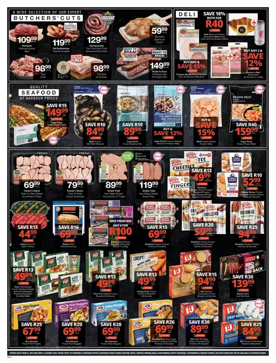 Checkers July Month-End Promotion Gauteng 21 July