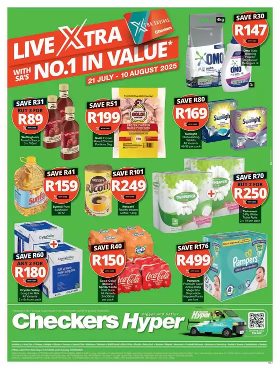 Checkers Hyper July Month-End Promotion Gauteng 21 July