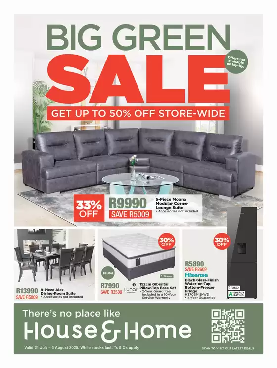 Promotions House & Home