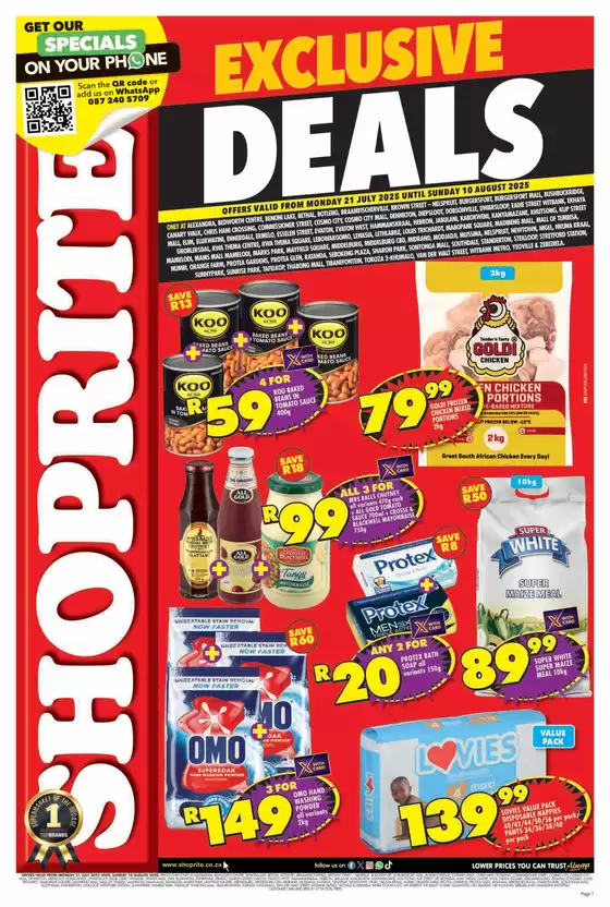 Shoprite weekly specials