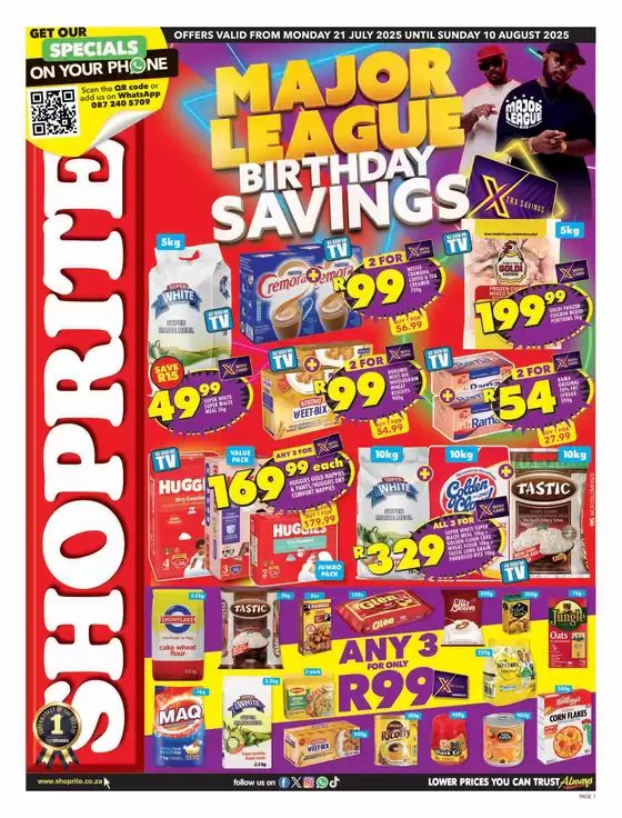 Current bargains and offers