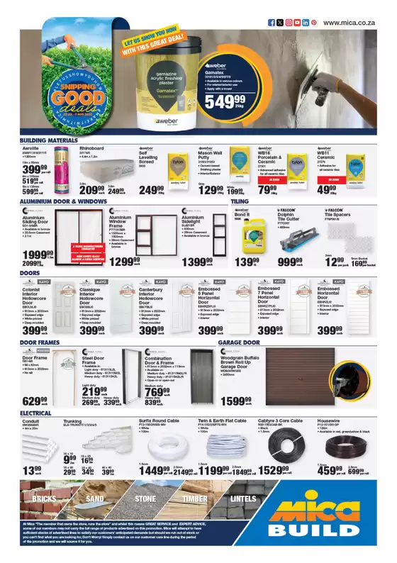 Exclusive bargains