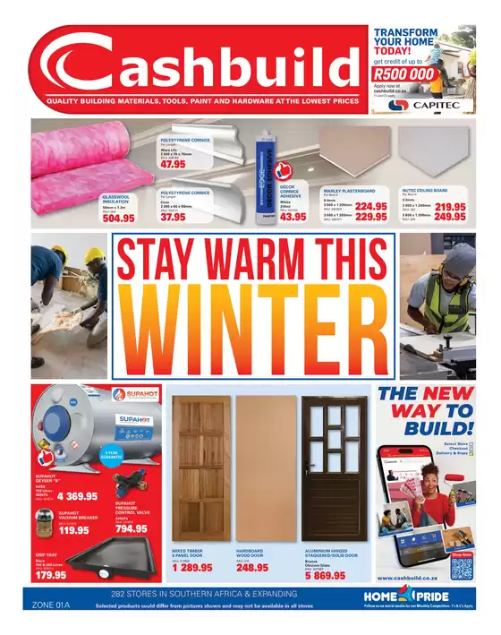 Great discounts on selected products