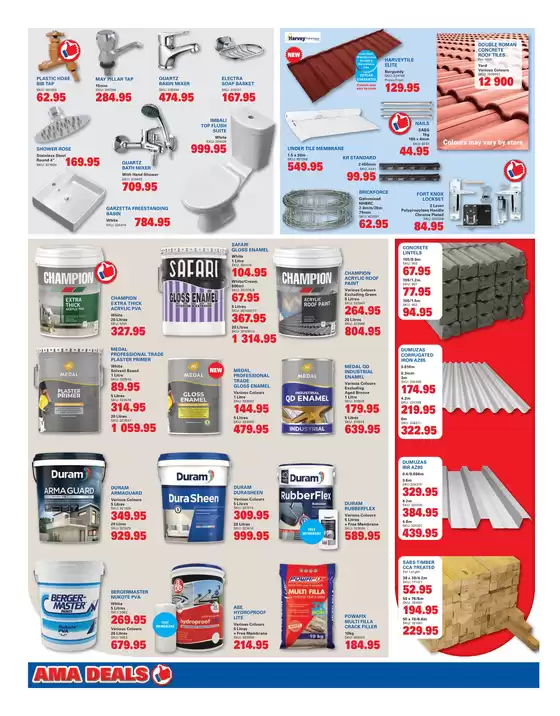 Exclusive deals for our customers