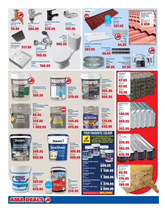 Great discounts on selected products