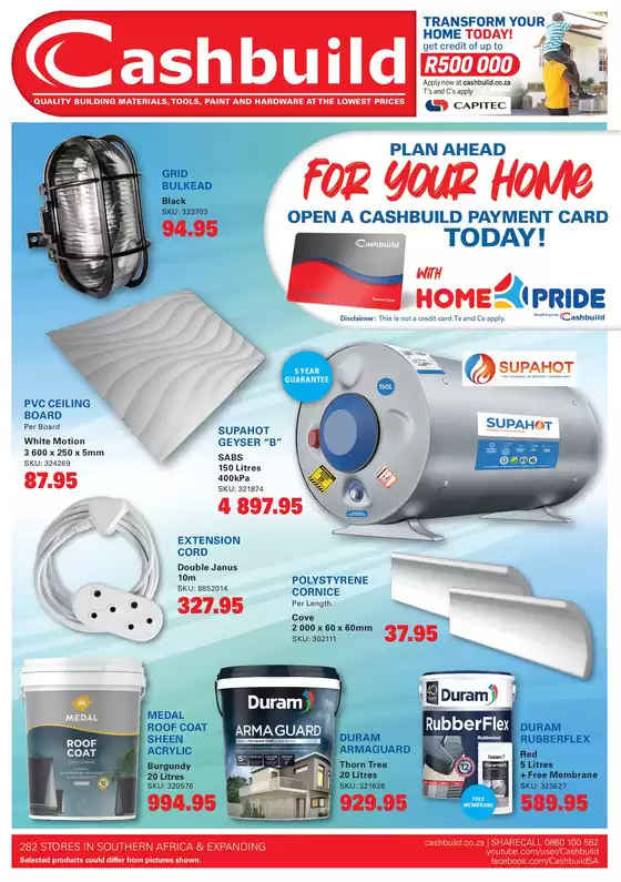 Special offers for you