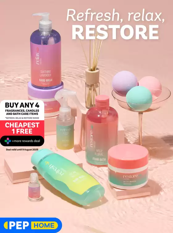 Refresh, relax, restore