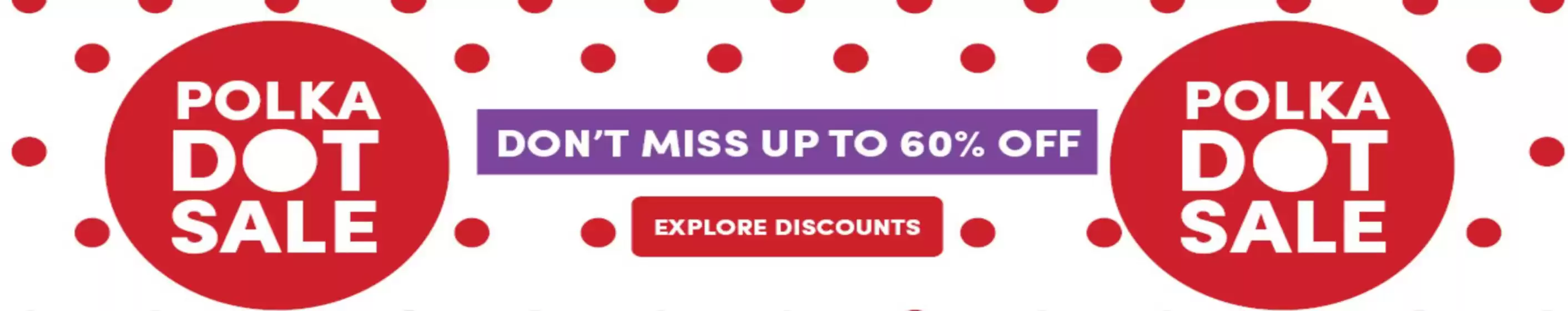Polka Dot Sale