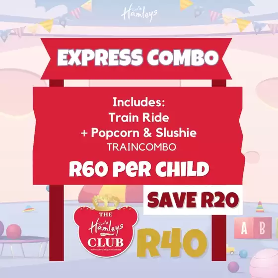 Hamleys sandton play combo's
