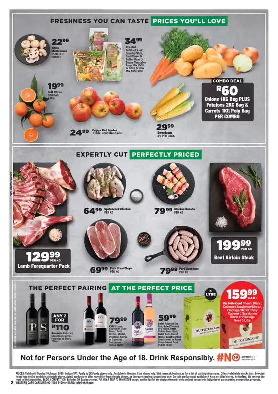 OK Foods weekly specials