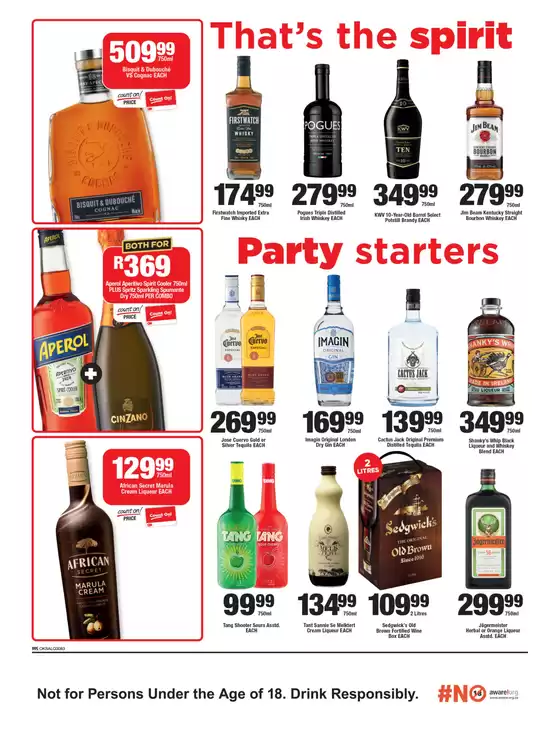 OK Liquor weekly specials