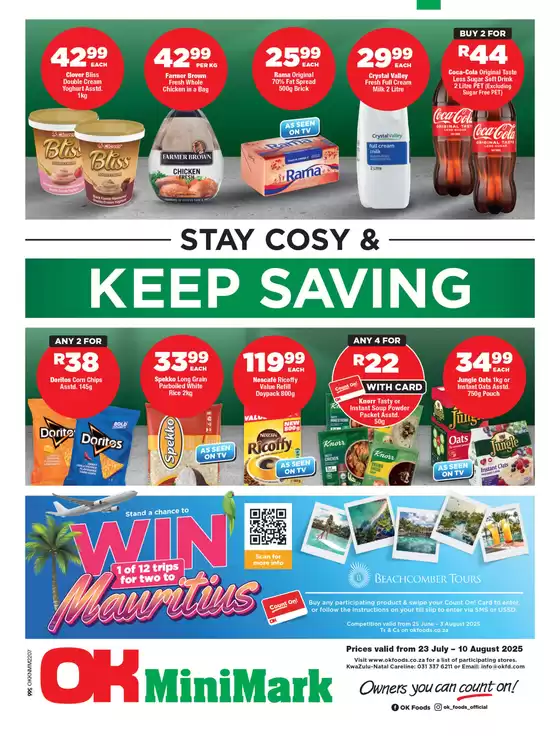 Discounts and promotions