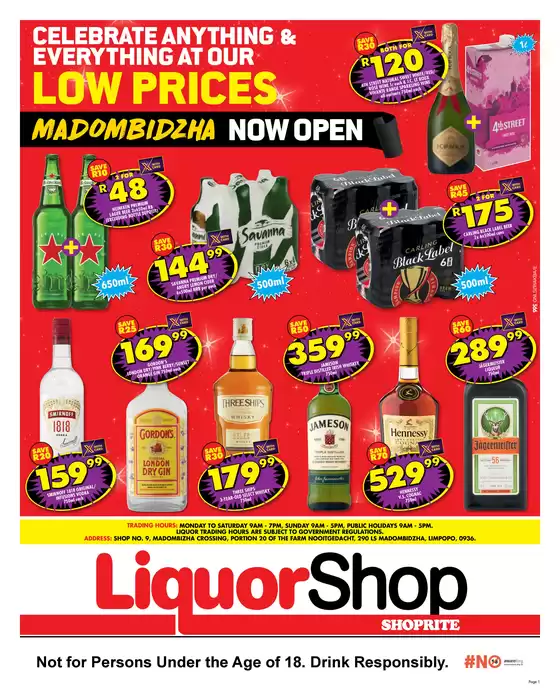 Shoprite LiquorShop weekly specials